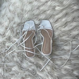 Beautiful white heels